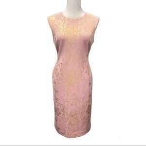 Philosophy Pink and Gold Dress